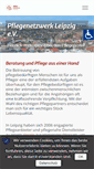 Mobile Screenshot of pflegenetzwerk-leipzig.de